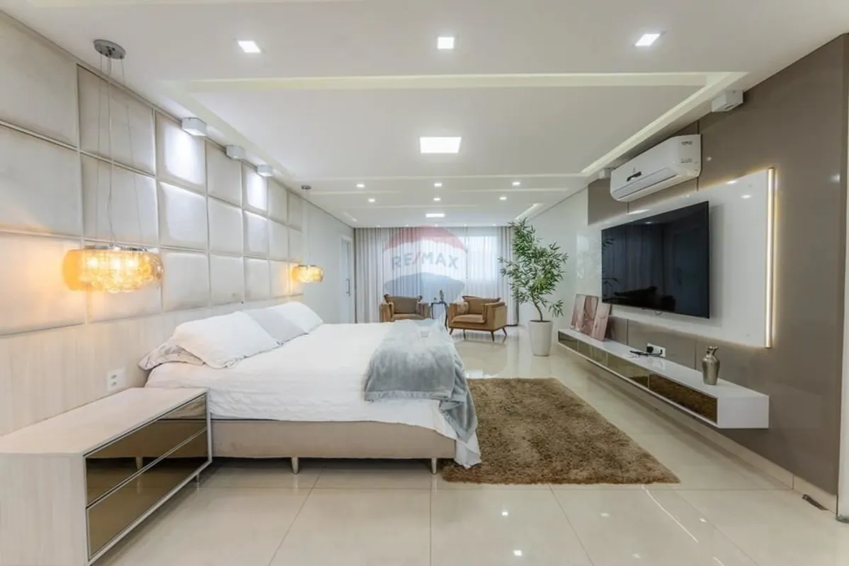 Casa Moderna 5 Suítes | Piscina | Espaço Gourmet | Residencial Palmeiras Ponte A...