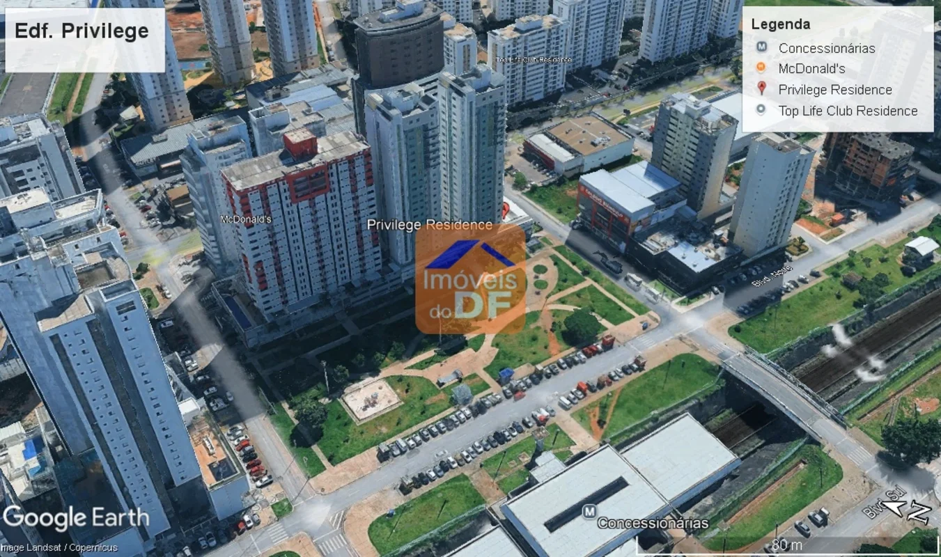 Residencial Privilege. Rua 36 Norte, Águas Claras, 71919180.Apartamento de 36m² ...
