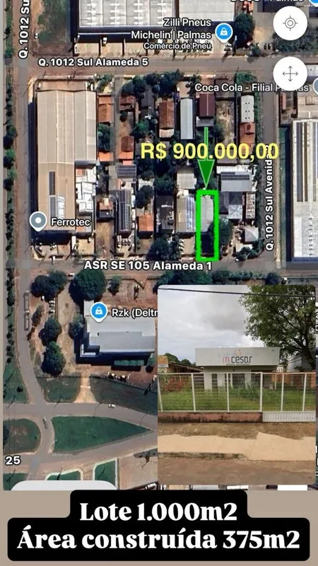 IDEAL PARA IVESTIR!TERRENO COM 1.000 M²;GALPÃO 375 M² DE ÁREA CONSTRUIDA.Entre e...