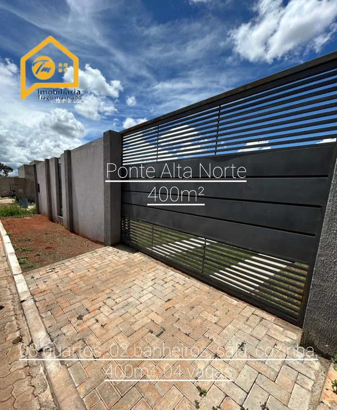 Excelente casa na Ponte Alta Norte? 3 quartos, sendo 1 suíte com closet? Sala? C...