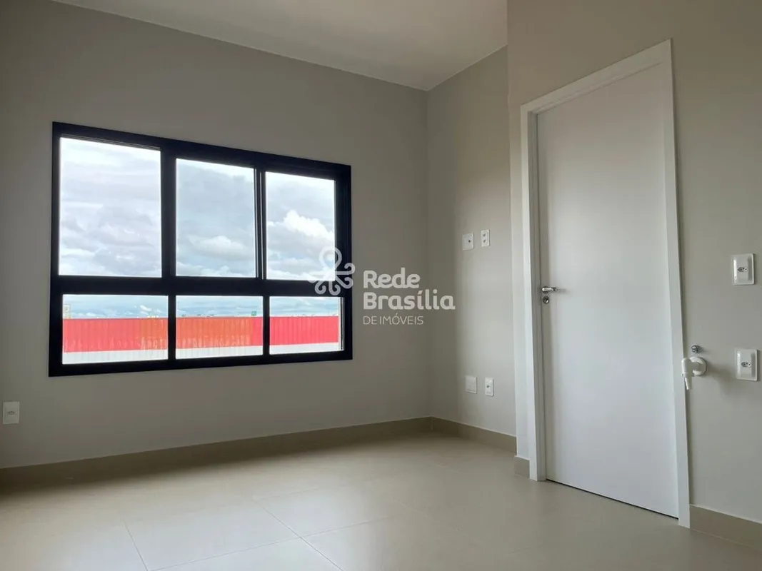 Quadra QS 3 Residencial Rodrigo Muniz | Apartamento de 1 quarto com suite nascen...
