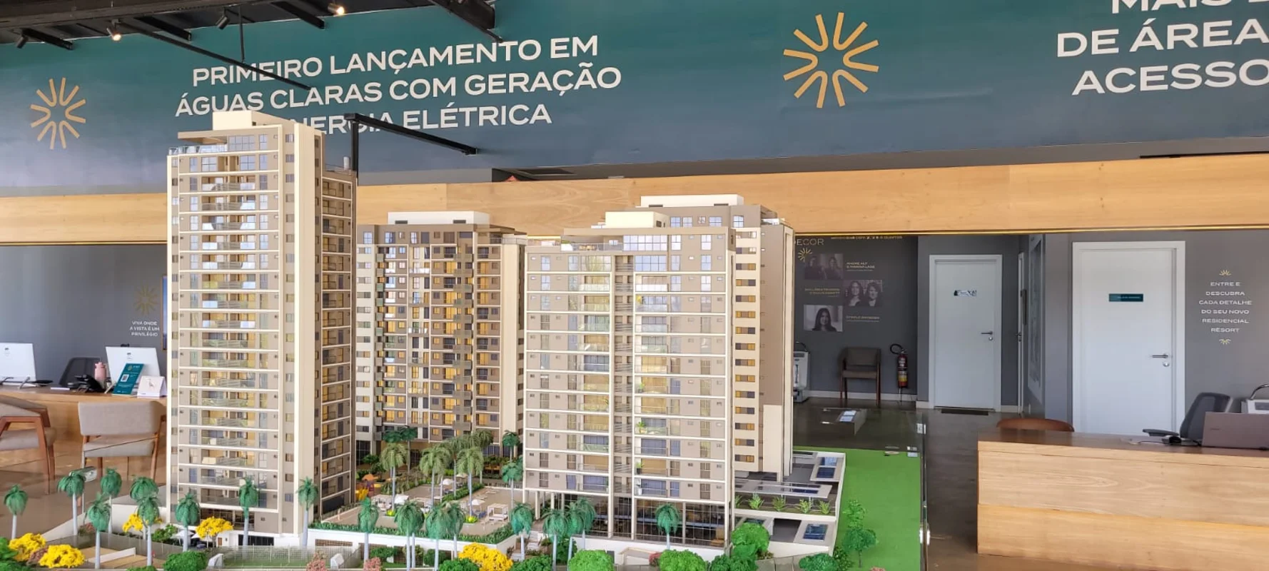 Descubra seu novo lar no coração de Águas Claras: um apartamento de 2 quartos, c...