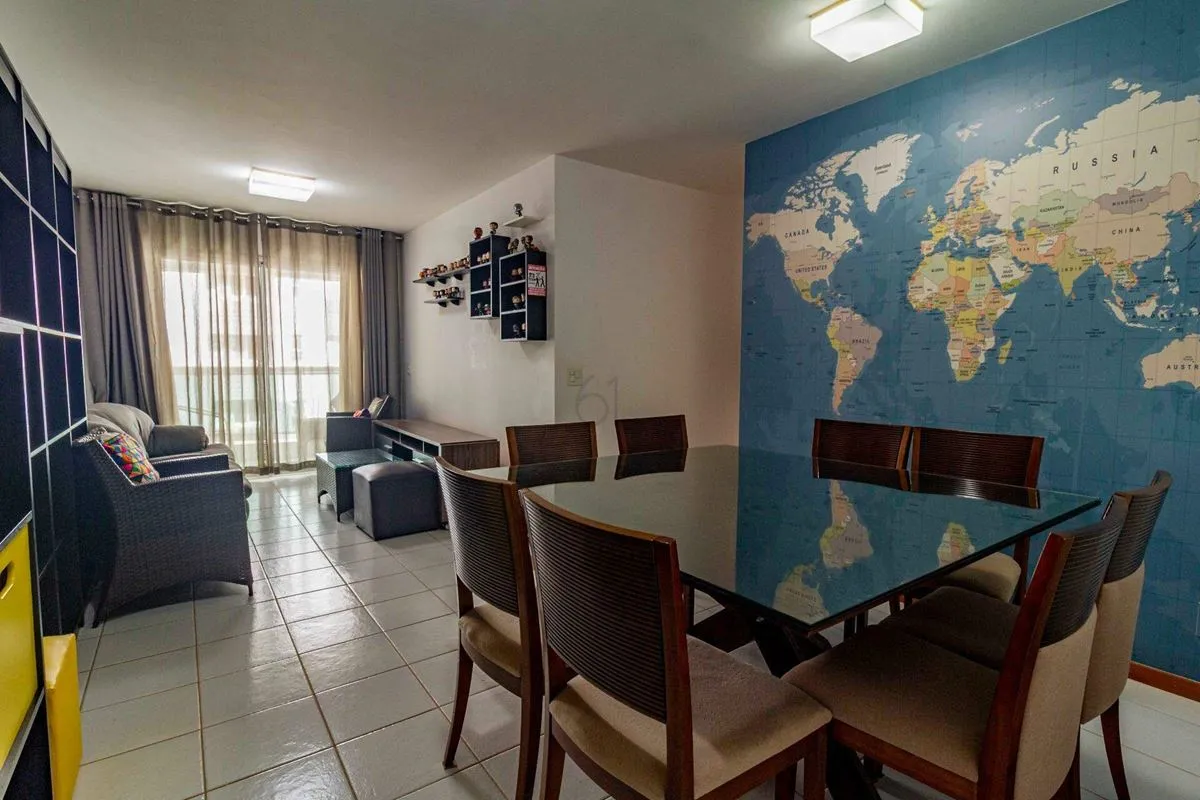 APARTAMENTO NASCENTE, COM 2 QUARTOS (1 SUÍTE), ESCRITÓRIO, VARANDA E 2 VAGAS À V...