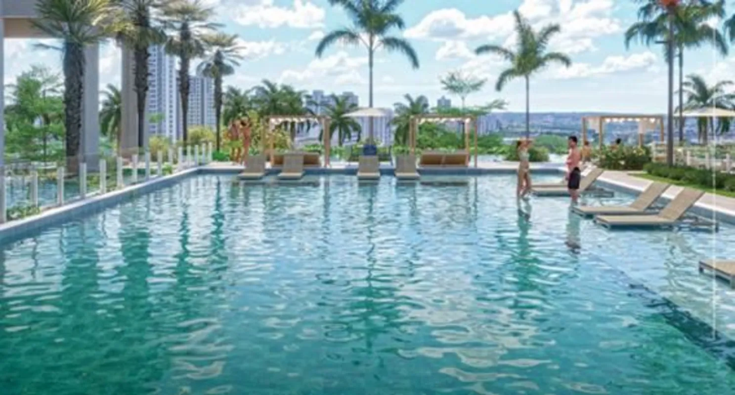 VIVA EM UM RESORT, MORE EM UM CONDOMINIO COMPLETOEm Águas Claras, em frente ao P...