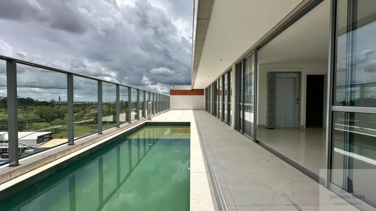 Parque Planalto Cobertura Quadra 500 do Sudoeste 292m²Primeiro pavimento:Área ín...