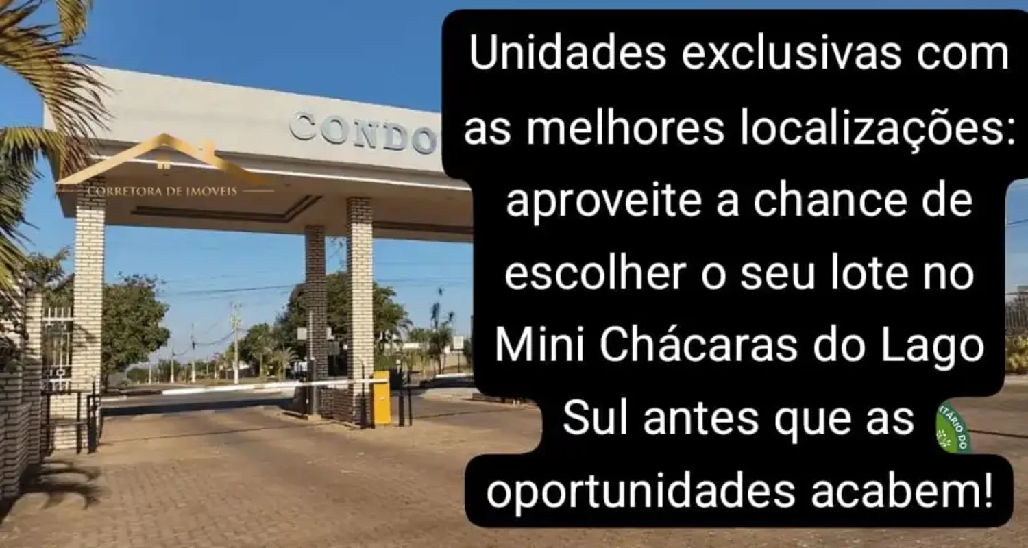 OBSERVAÇÃO IMPORTANTE: FAÇO PARCERIA COM TODOS OS CORRETORES!Lotes Quadras 6 e 7...