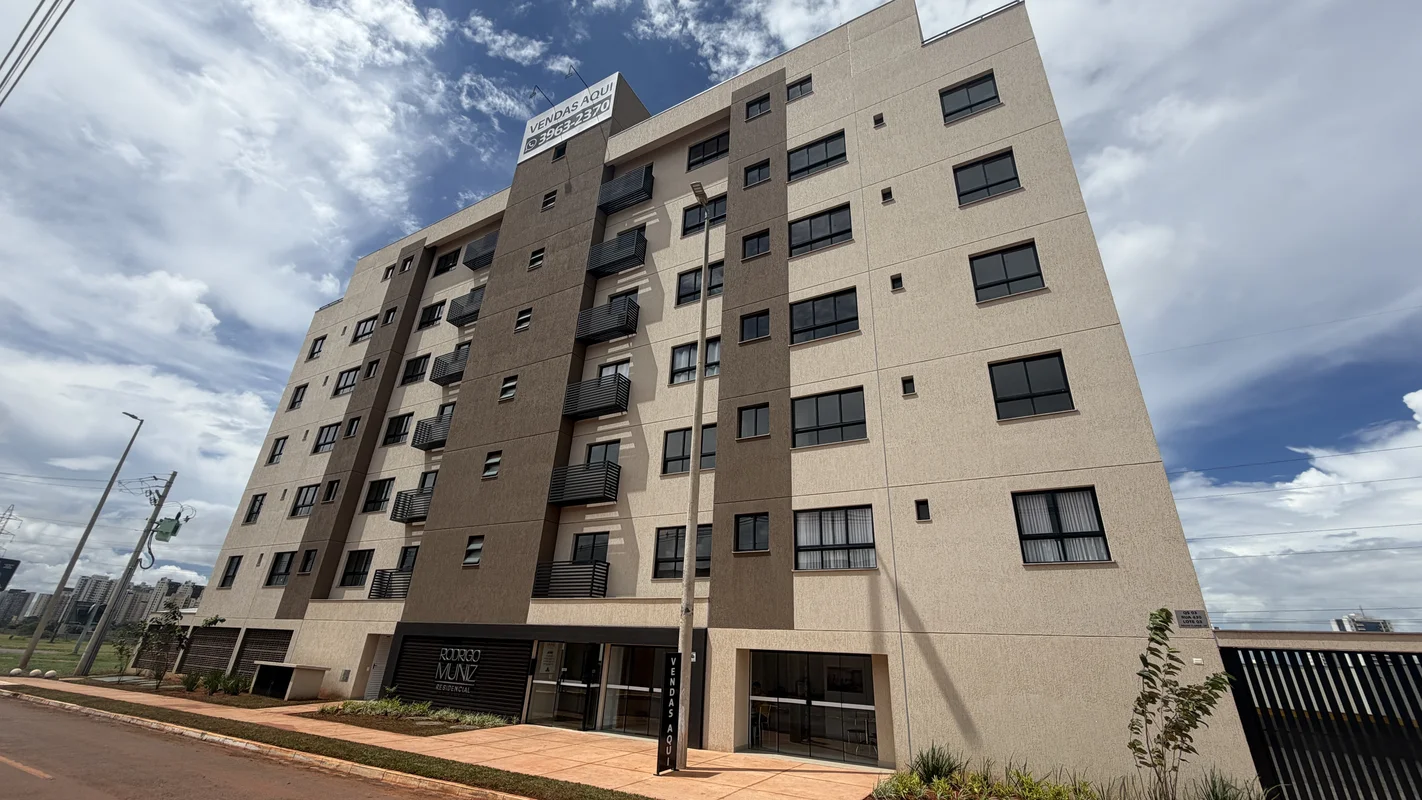 QS 03 - RESIDENCIAL RODRIGO MUNIZ, Apartamento com sala de estar/jantar, 2 quart...