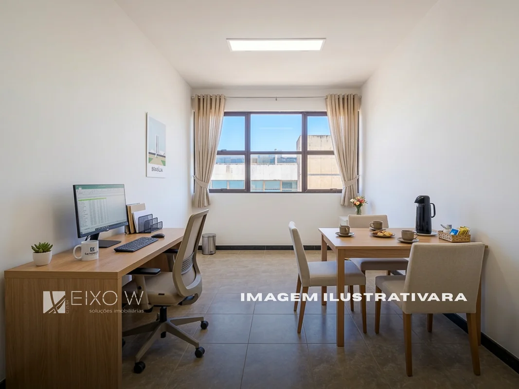 Oportunidade imperdível na Asa Sul, em Brasília: sala de 27,46m² no coração da c...