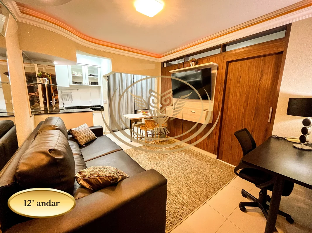 Apê: suíte com ar condicionado e TV, enxoval de cama e banho, varanda, internet,...