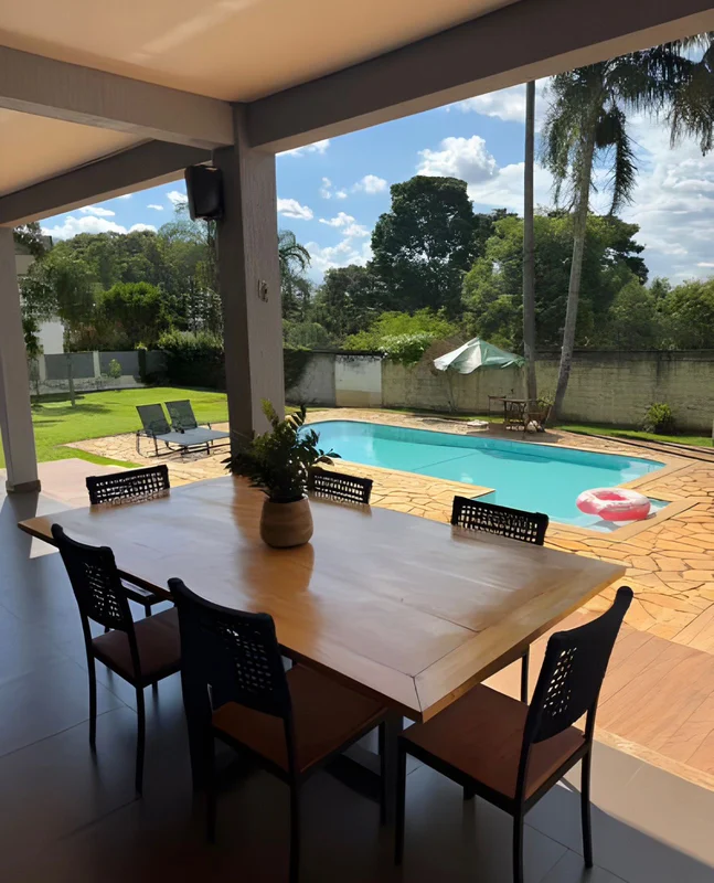 Leniér Curadoria Imobiliária Aluga Belíssima Casa Alto Padrão Mobiliada – Park W...