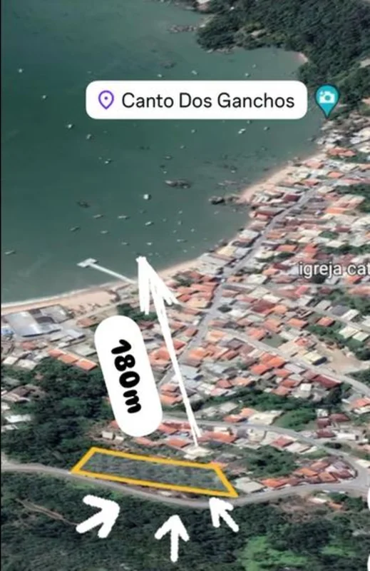 Terreno com Vista MarCanto dos Ganchos - Governador Celso Ramos (SC)Terreno de a...