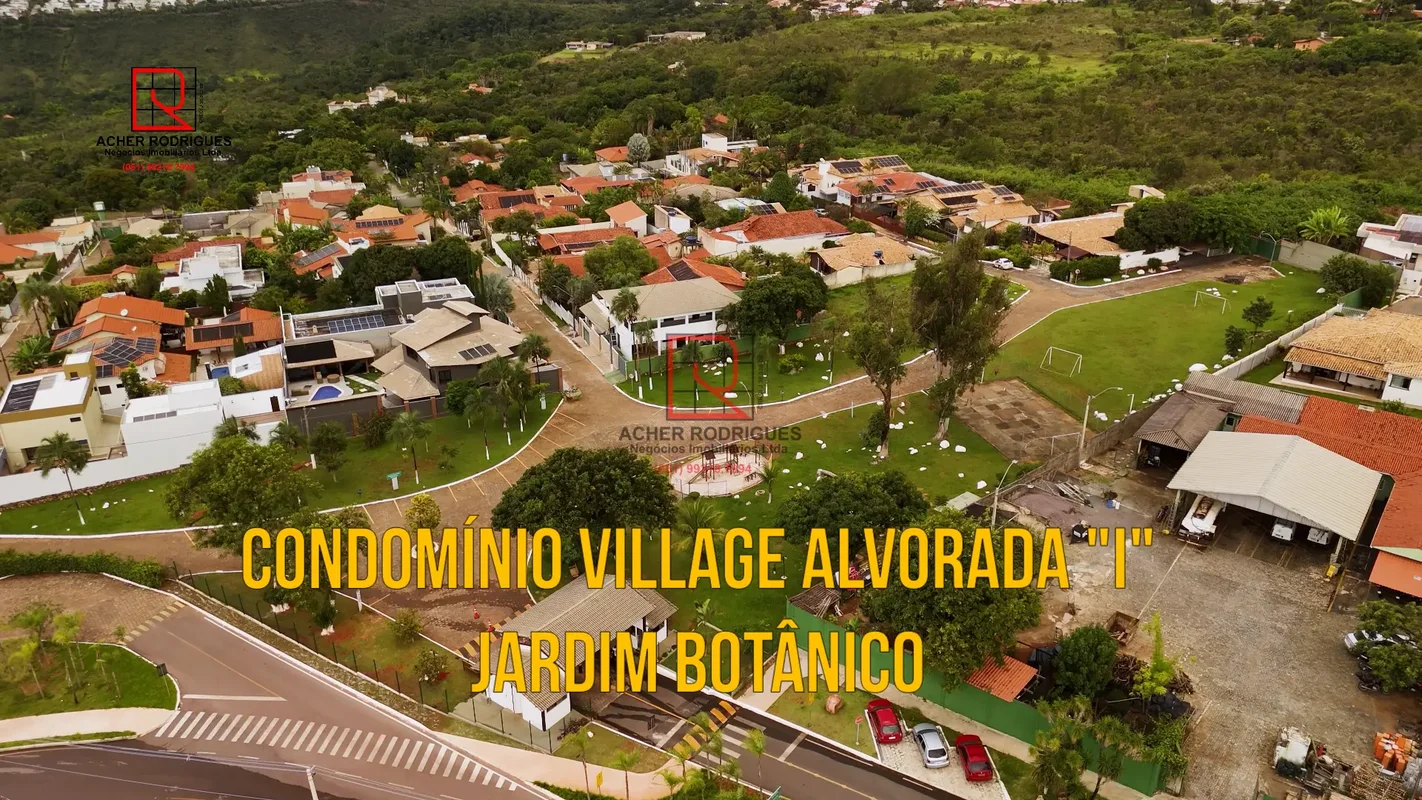 LOTE NO VILLAGE ALVORADA 1 - Jardim Botânico ( vizinho ao Solar de Brasília)Rerd...