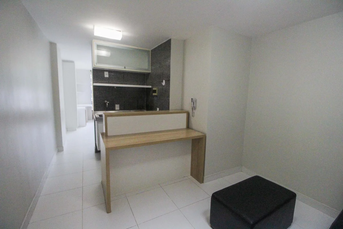 Venha morar em uma kitinete com cara de flat, nascente vista para residencial, Q...