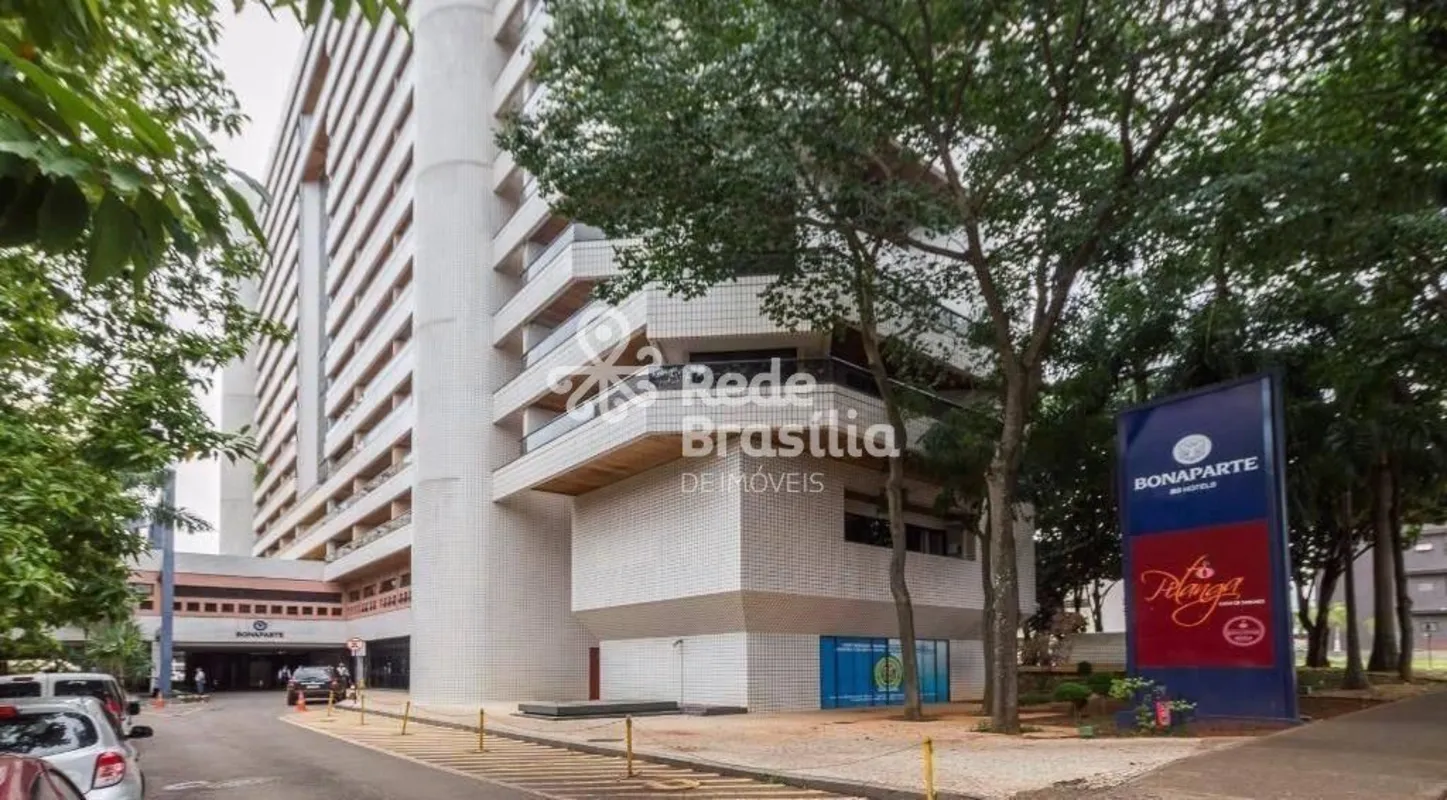 SHS QUADRA 02 BLOCO J - BONAPARTE HOTELApartamento mobiliado, em hotel, com vara...