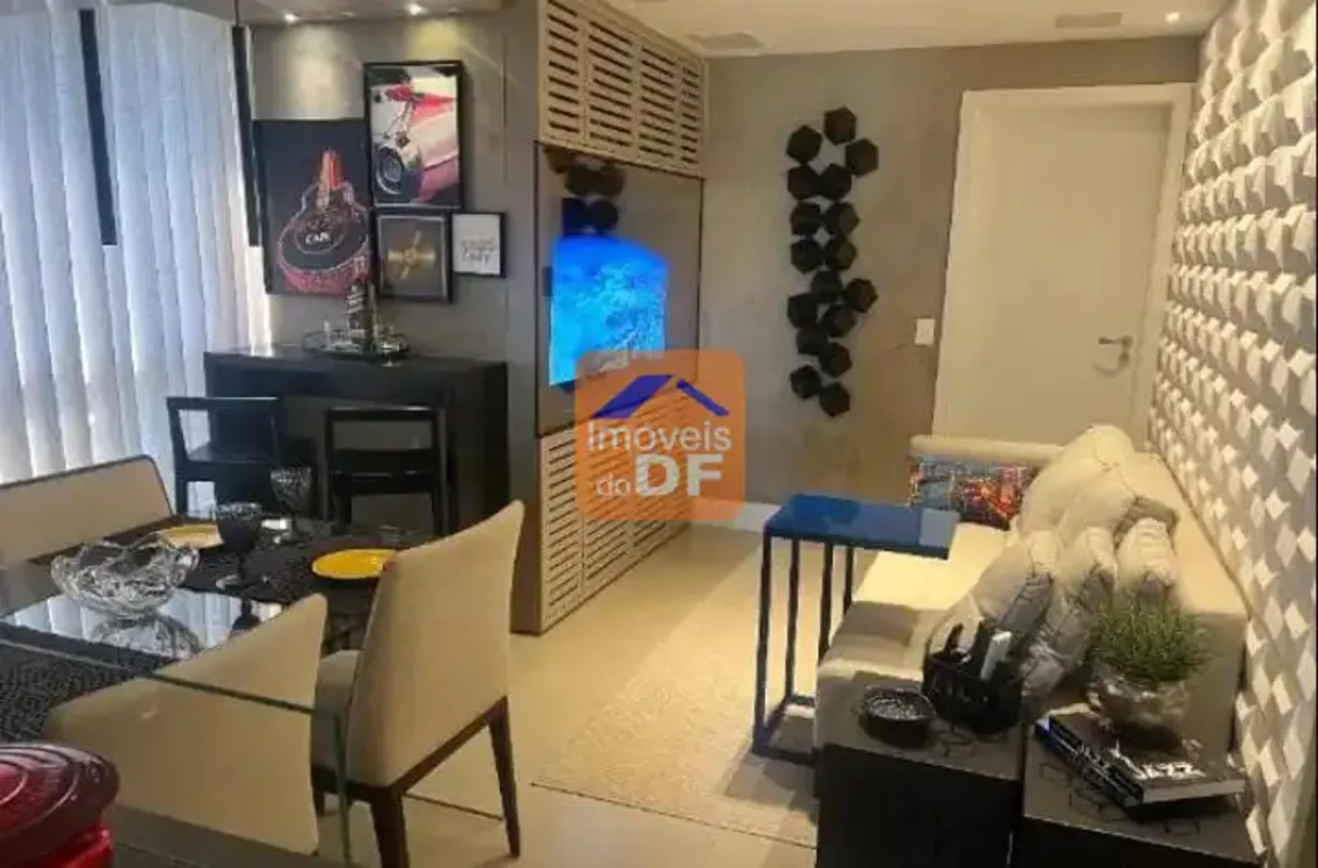 Life Resort com 2 quartos sendo 2 banheiros com projeto de Cybele Barbosa. 63 m²...