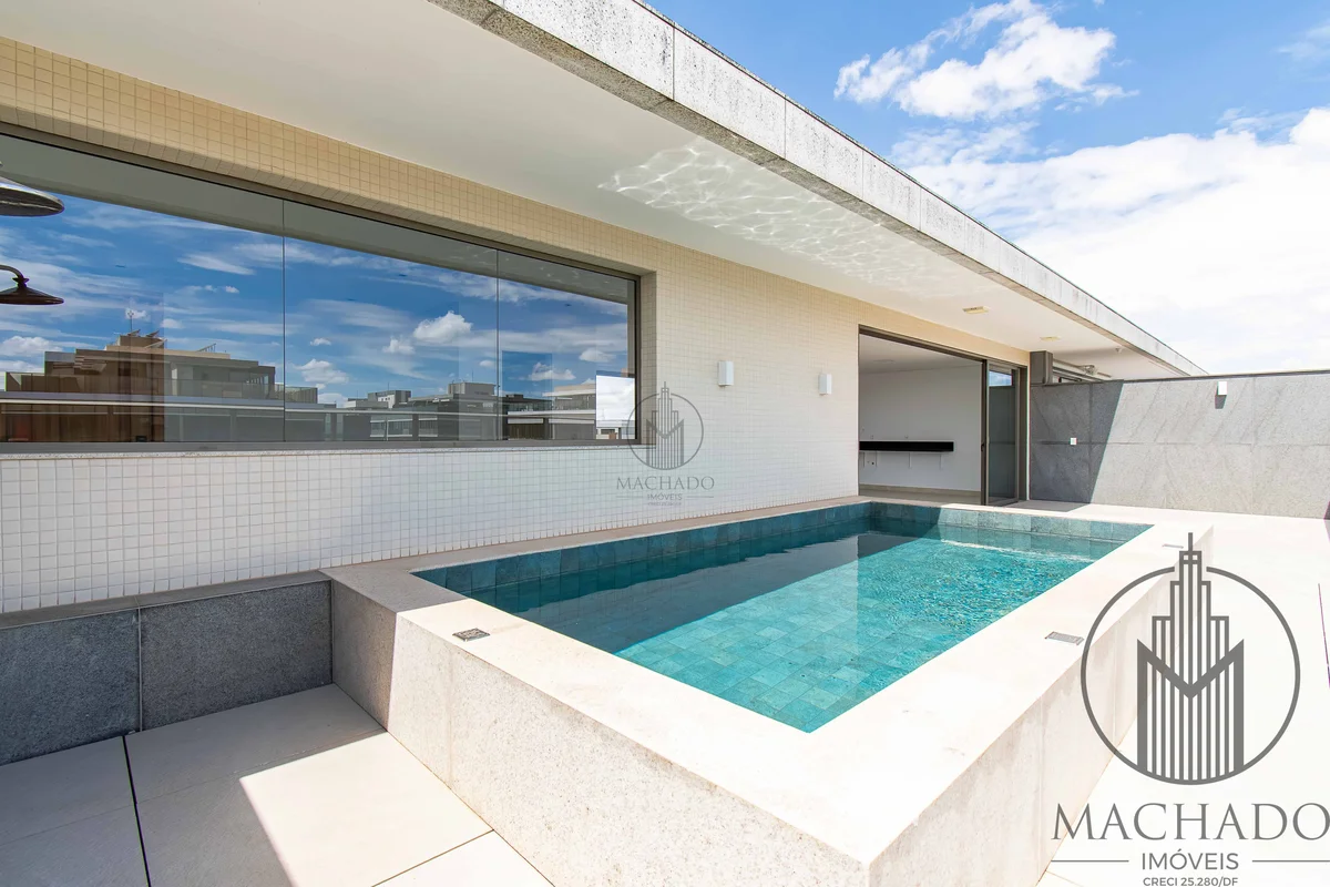 Cobertura Duplex Exclusiva no Noroeste – 4 Suítes | 403m² | Piscina Privativa | ...