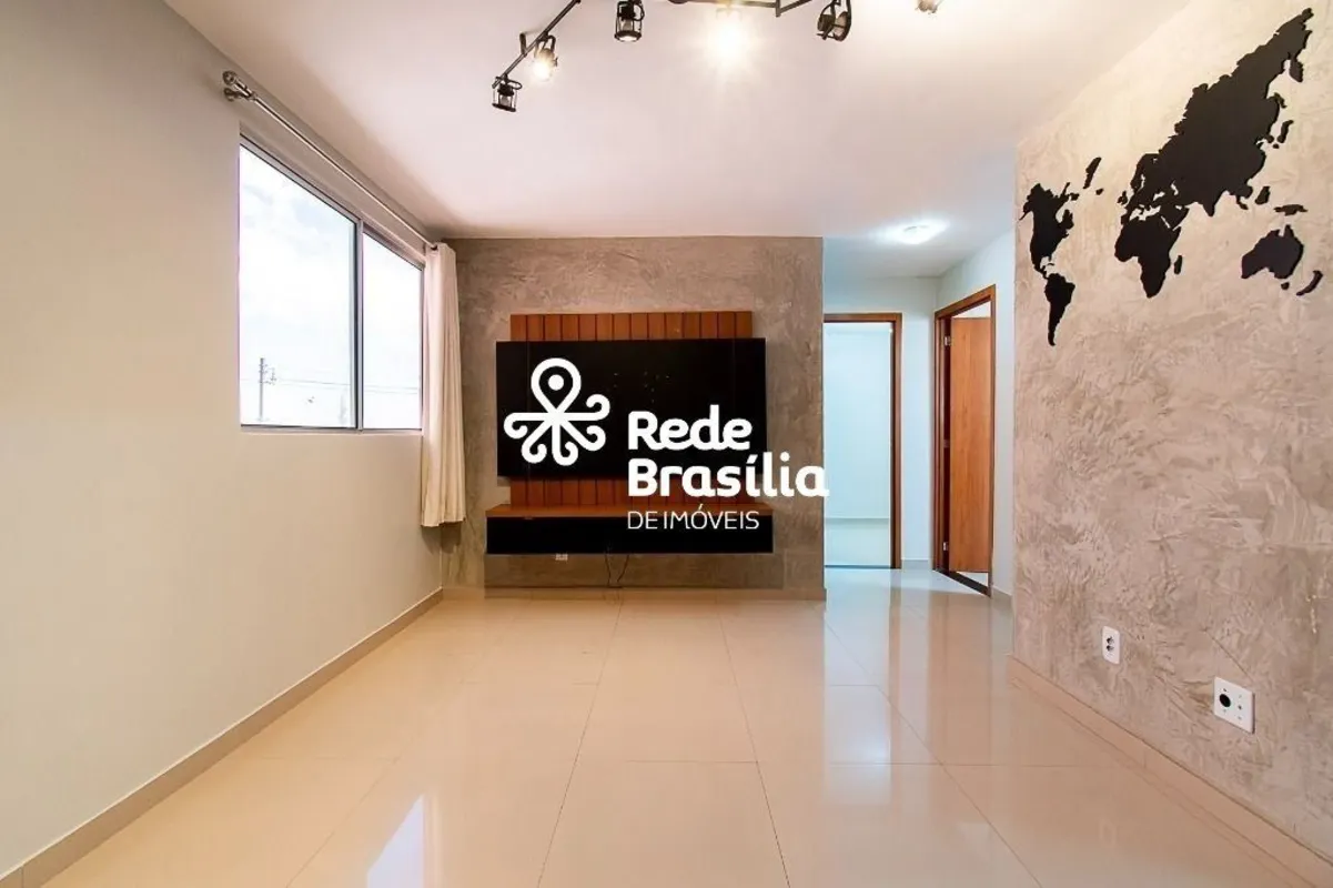 QN 06 Riacho10 Flamboyant | Apartamento 2 Quartos com 1 banheiro Social e 1 Vaga...