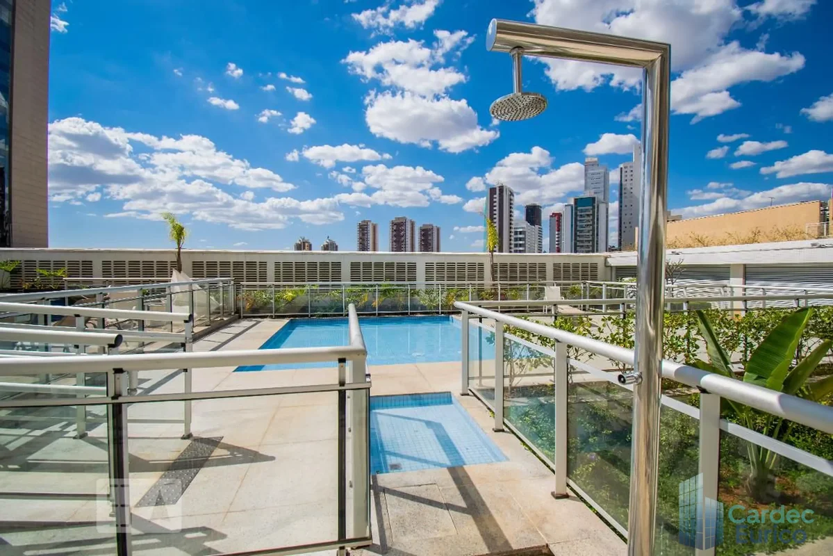 Condomínio DF Plaza Apartamento mobiliado, com móveis planejados, andar altoAr-c...