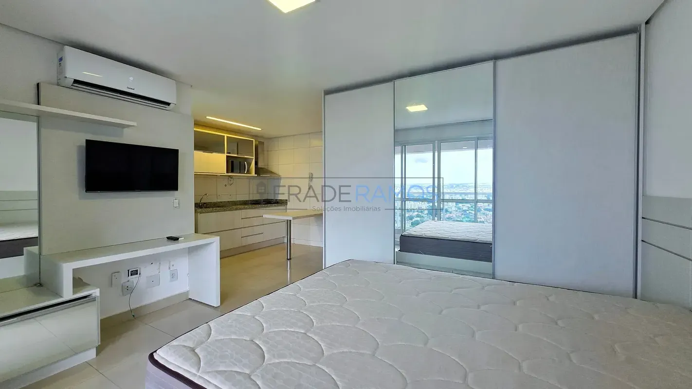 Apartamento mobiliado para locação no Setor Bueno Residencial The ExpressionMore...