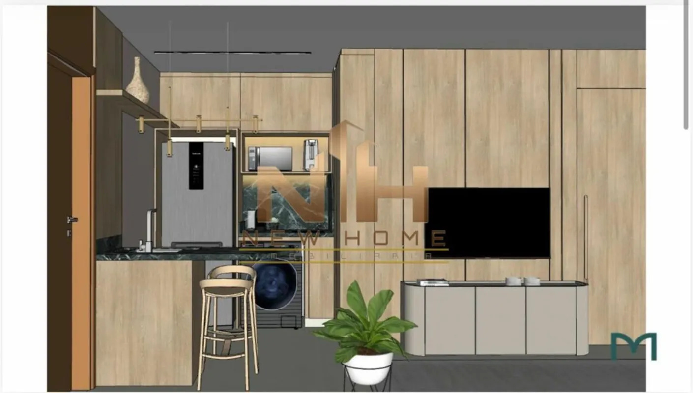 Kit? Edifício Top Master | SudoesteUnidades com vista livre, vaga e design auto...