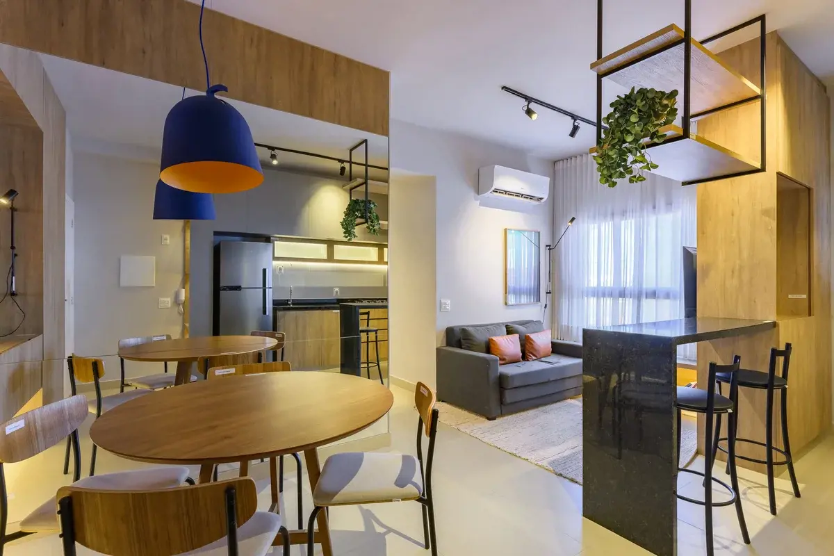 Apartamentos com 1 e 2 quartos com e sem suíte no Residencial Rodrigo Muniz ofer...