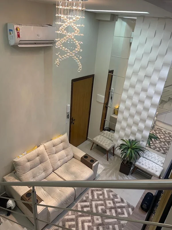Belíssimo loft, modulada e mobiliada, conforto e praticidade na Avenida Sucupira...
