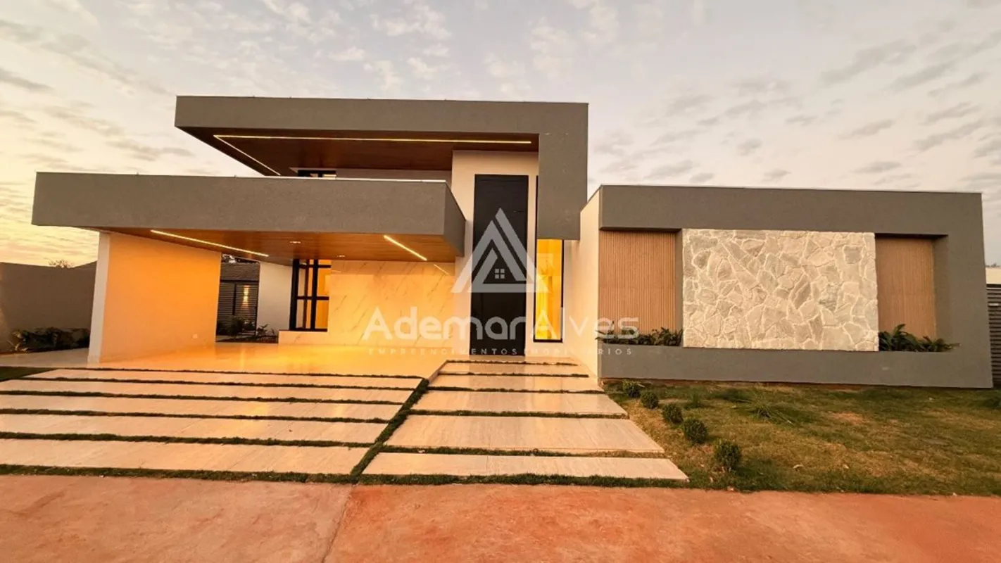 VENDE-SE CASA DE ALTO PADRÃO EM CONDOMÍNIO ESTÂNCIAS QUNTAS DA ALVORADA| 05 QUAR...