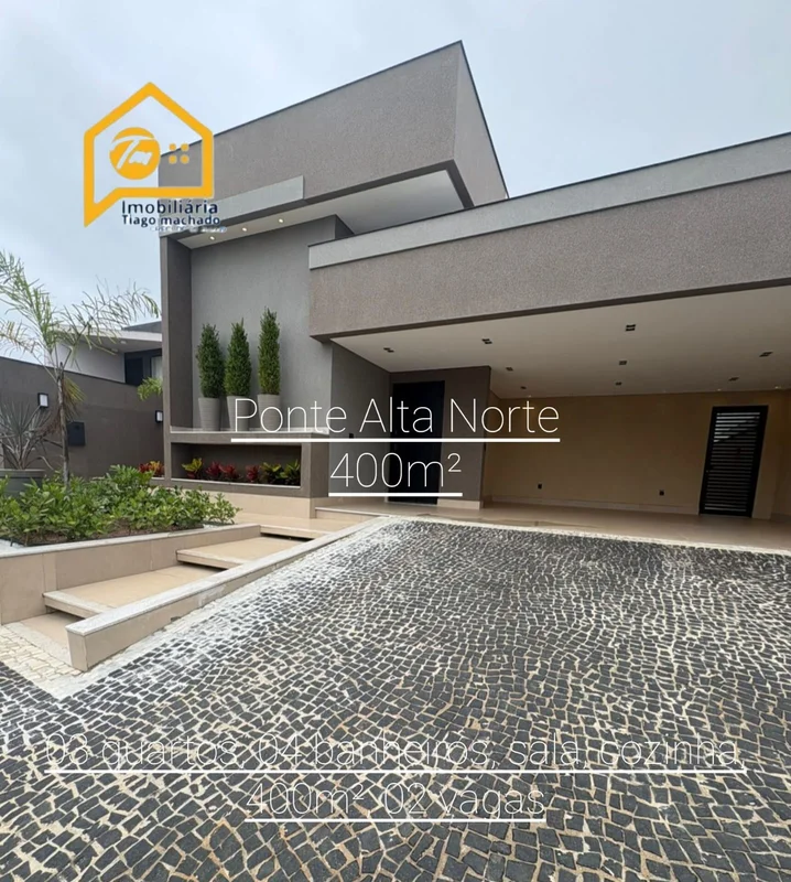 Excelente casa para aluguel na Ponte Alta Norte Sofisticação, conforto e moderni...