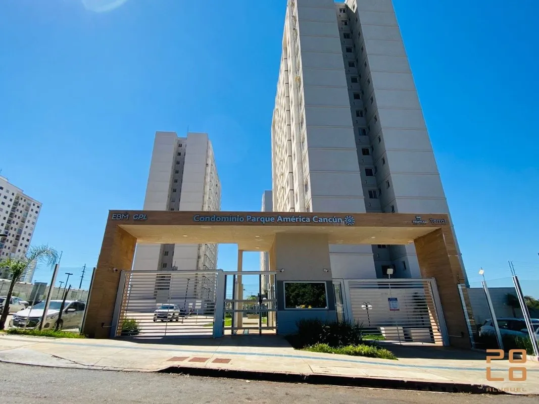 Apartamento para alugar no Edifício Residencial Parque América Cancun, no Setor ...