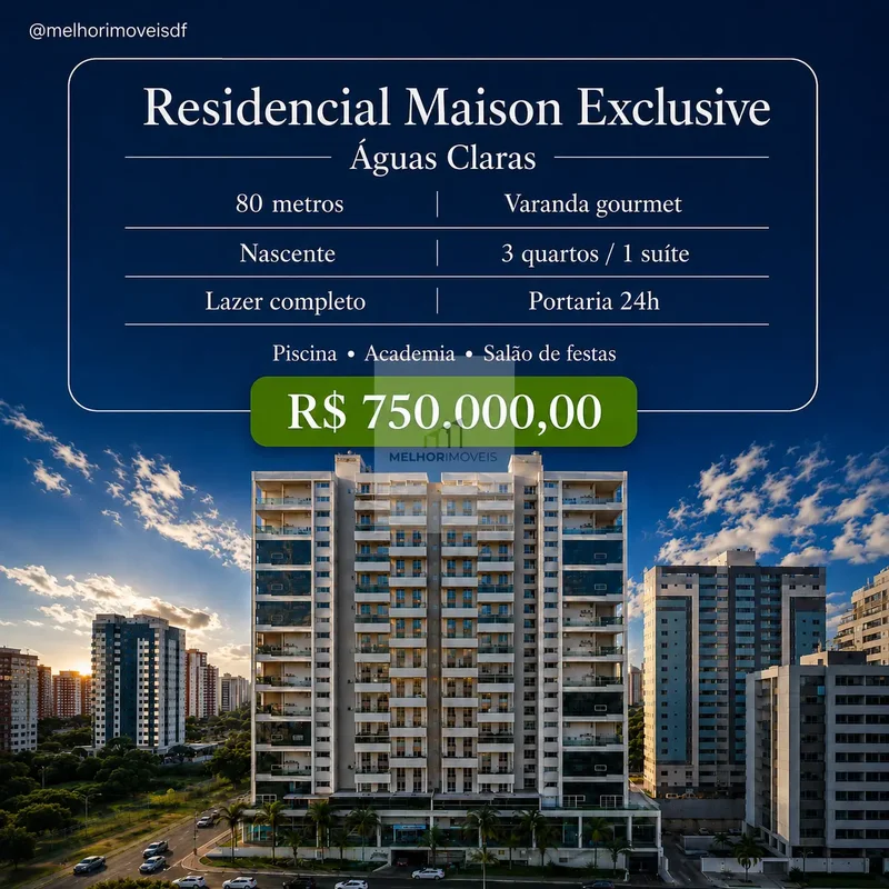  Residencial Maison – Águas ClarasSe você busca conforto, praticidade e uma exce...