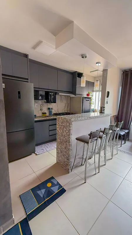 Apartamento de 54mÂ², com 02 quartos, localizado em andar alto, proporcionando e...