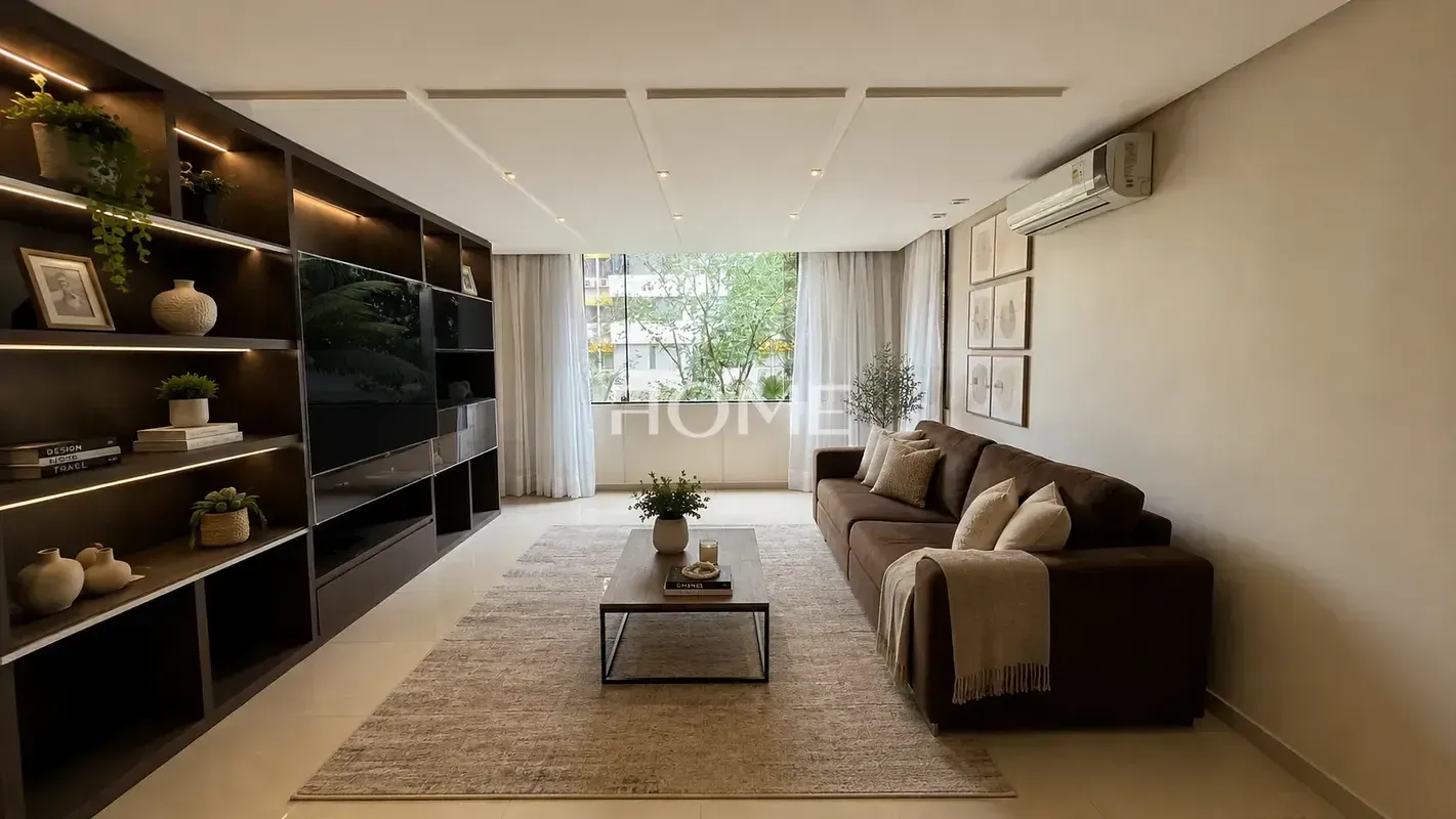 HOME ALUGA COM EXCLUSIVIDADE:(APARTAMENTO SEM MOBILIA)APARTAMENTO ELEGANTE EM UM...