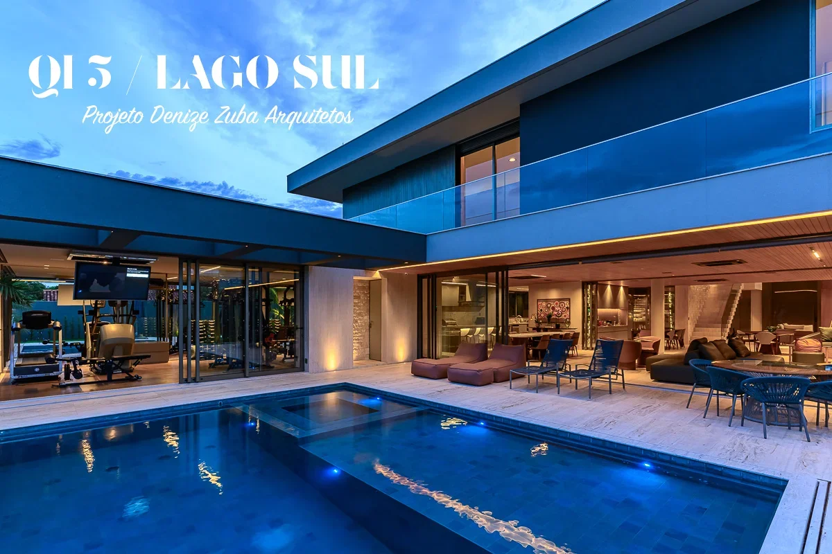 Apresentamos uma casa única localizada na Qi 5 do Lago Sul.- Casa nova finalizad...