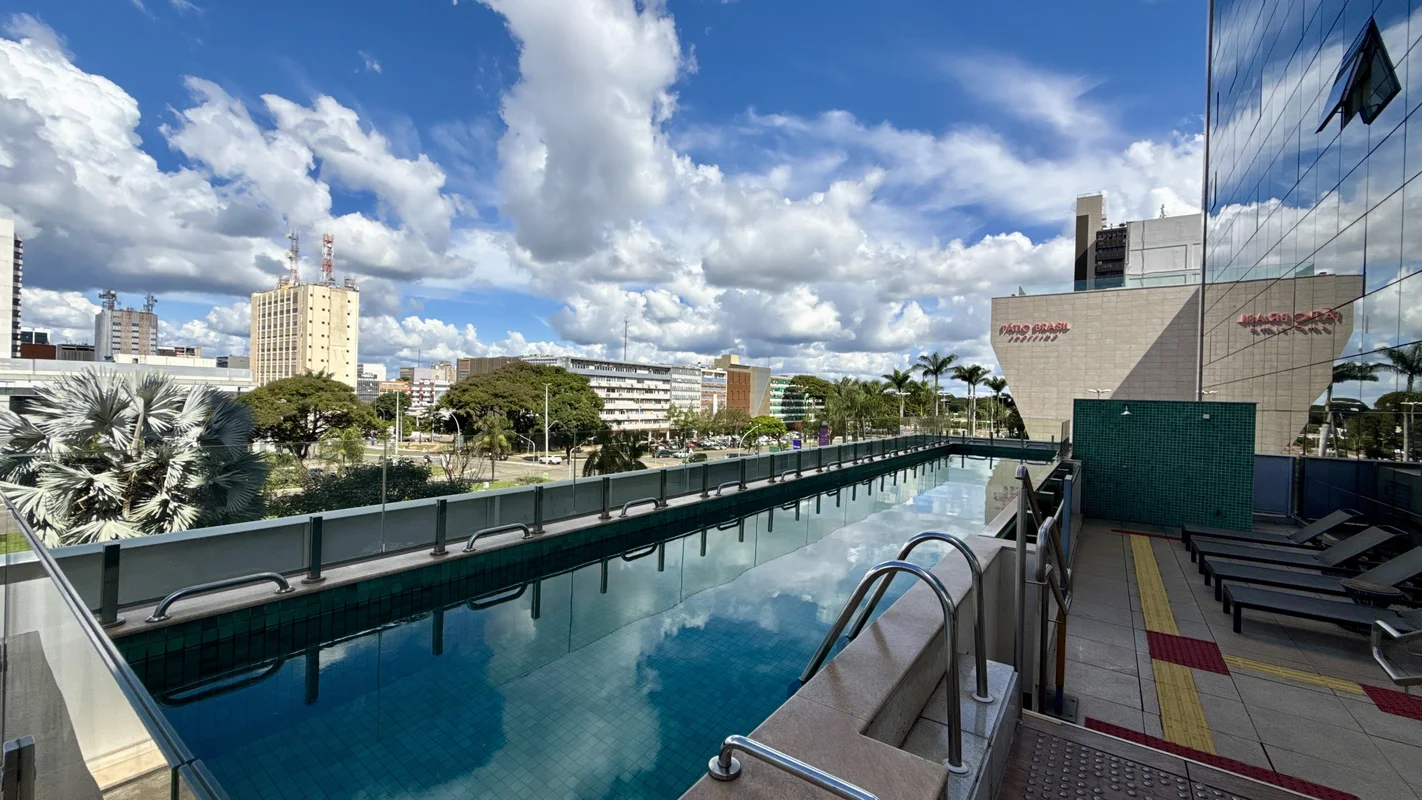 Flat hoteleiro mobiliado à venda no TRYP by Wyndham Brasília Nações, no Setor Ho...