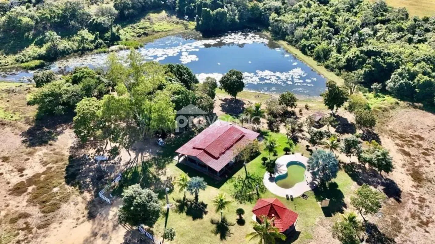 FAZENDA PRODUTIVA COM SEDE COMPLETA E ÁREA DE LAZER - 22 ALQUEIRES - SANTA CRUZ ...