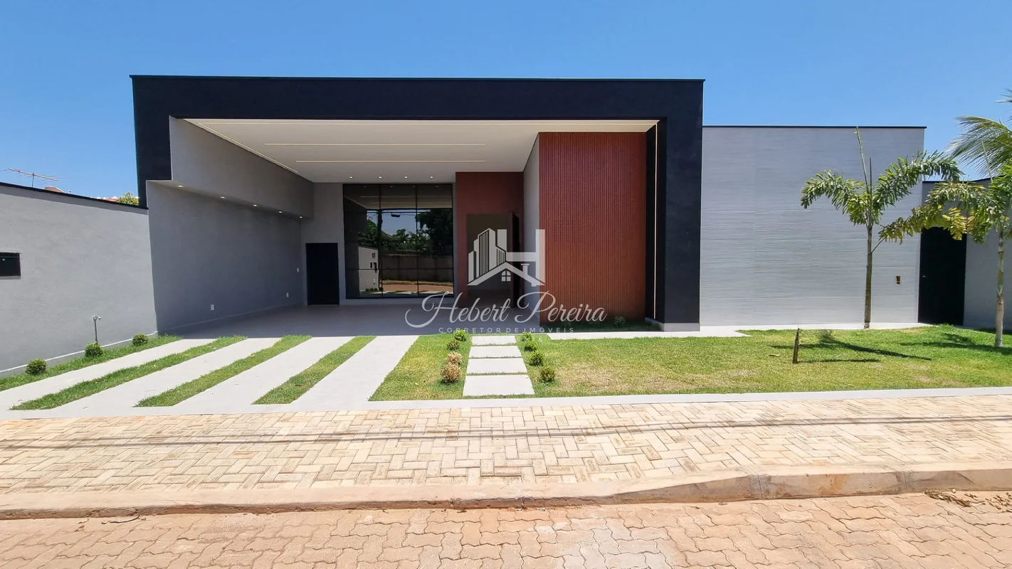 HP Vende: Casa Nova de Alto Padrão com 4 Suítes Completa em Armários no Condomín...