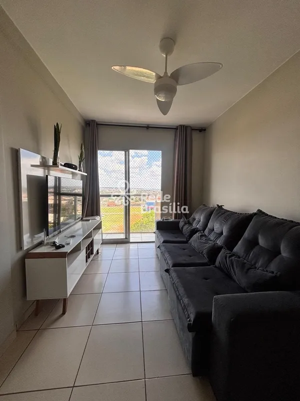 Qr 302 - Apartamento nascente com varanda - 2 quartos, espaçoso e confortável - ...