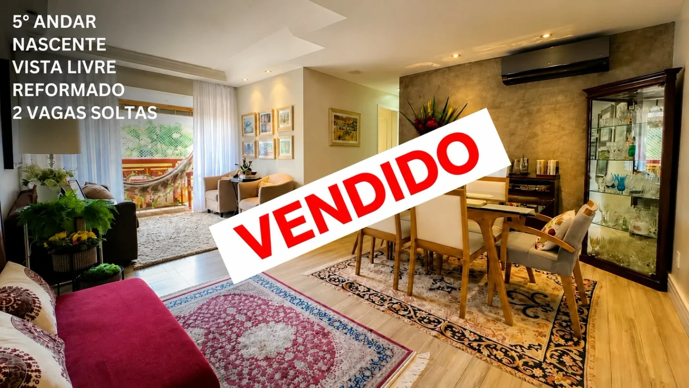 SQSW 100 - BLOCO A3 QUARTOS - ANDAR ALTO - NASCENTE - VISTA LIVRE - REFORMADO - ...