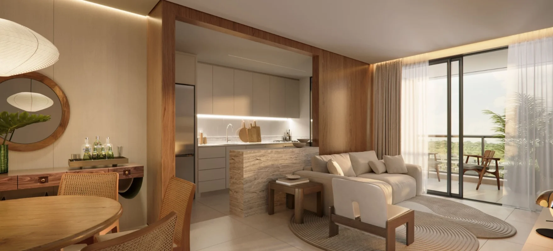 Descubra um apartamento de 114m²a 126m² e coberturas duplex de até 251m²no nobre...