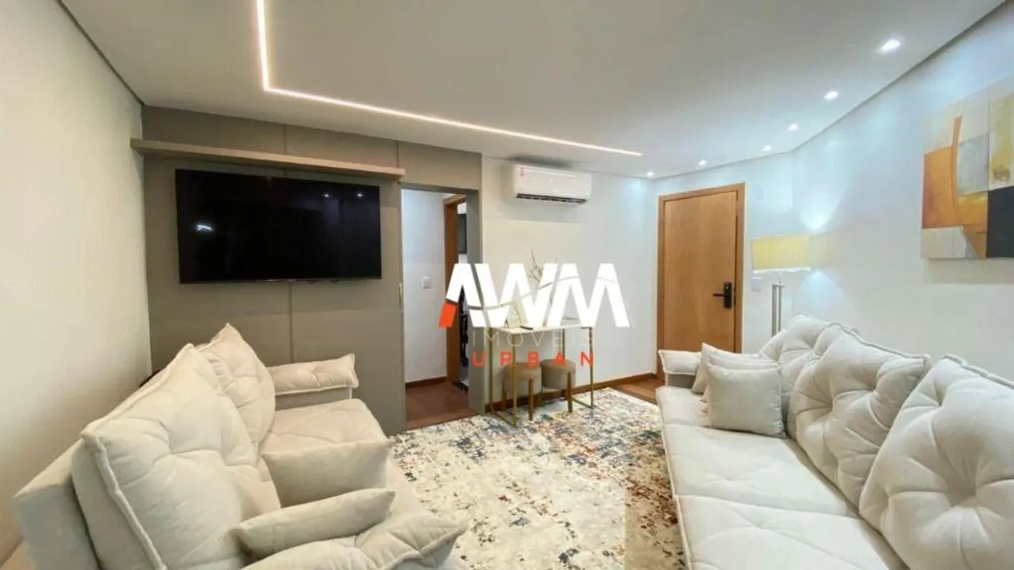 Apartamento mobiliado à venda no Setor Bueno85 m² de área privativa 3 quartos, s...