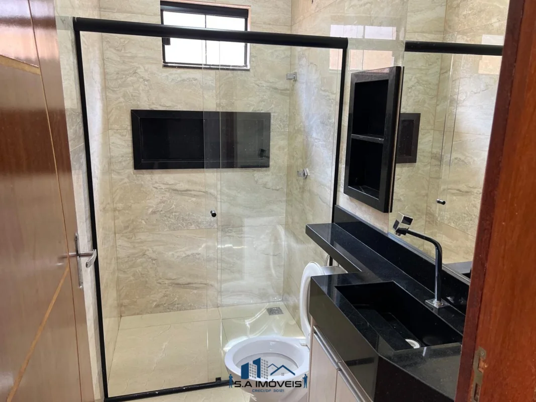 S.A Imóveis vendeExcelente casa à venda em Águas Lindas de Goiás – Mansões Olind...