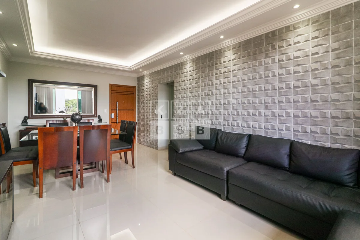 Apartamento vazado e de canto, super iluminado e ventilado, em andar alto, com v...