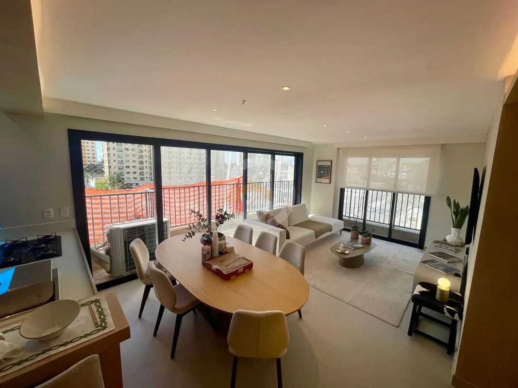 Apartamento 3 Suítes, 121 m², sendo a master com closeth, Sala com integração to...