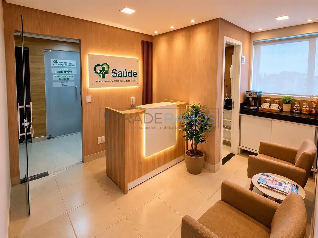Sala Comercial à Venda na Av. 136 34m², Montada, Desocupada e com Recepção Inclu...