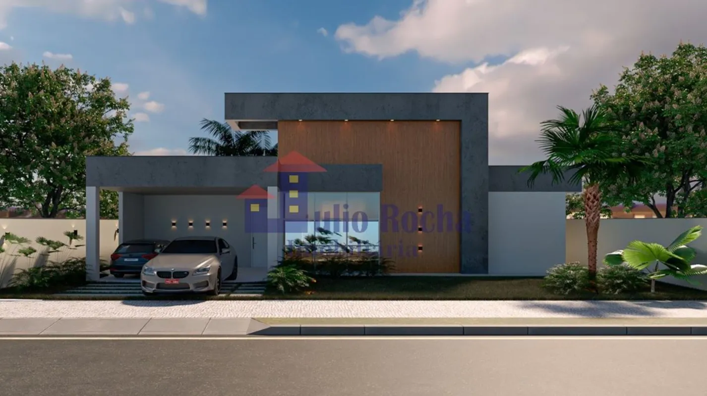 JULIO ROCHA IMOBILIARIA VENDE!CASA ALTO PADRÃO em FASE FINAL DE ACABAMENTO, NO C...