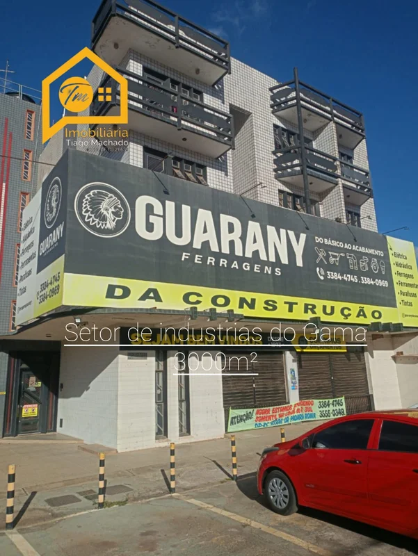 Excelente lote comercial no Setor de Indústrias do Gama- Lote de 3000m²;- Loja p...