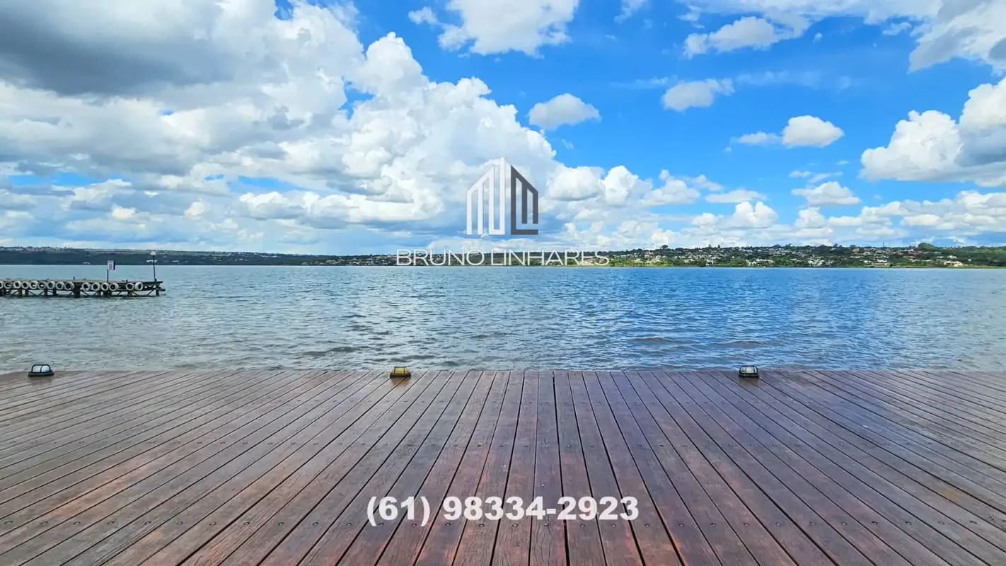 Apartamento no Condomínio Brisas do Lago com 48m², nascente e uma vista privileg...