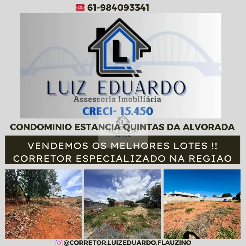 Apresenta-se à venda excelente lote, localizado no renomado Condomínio Estância ...