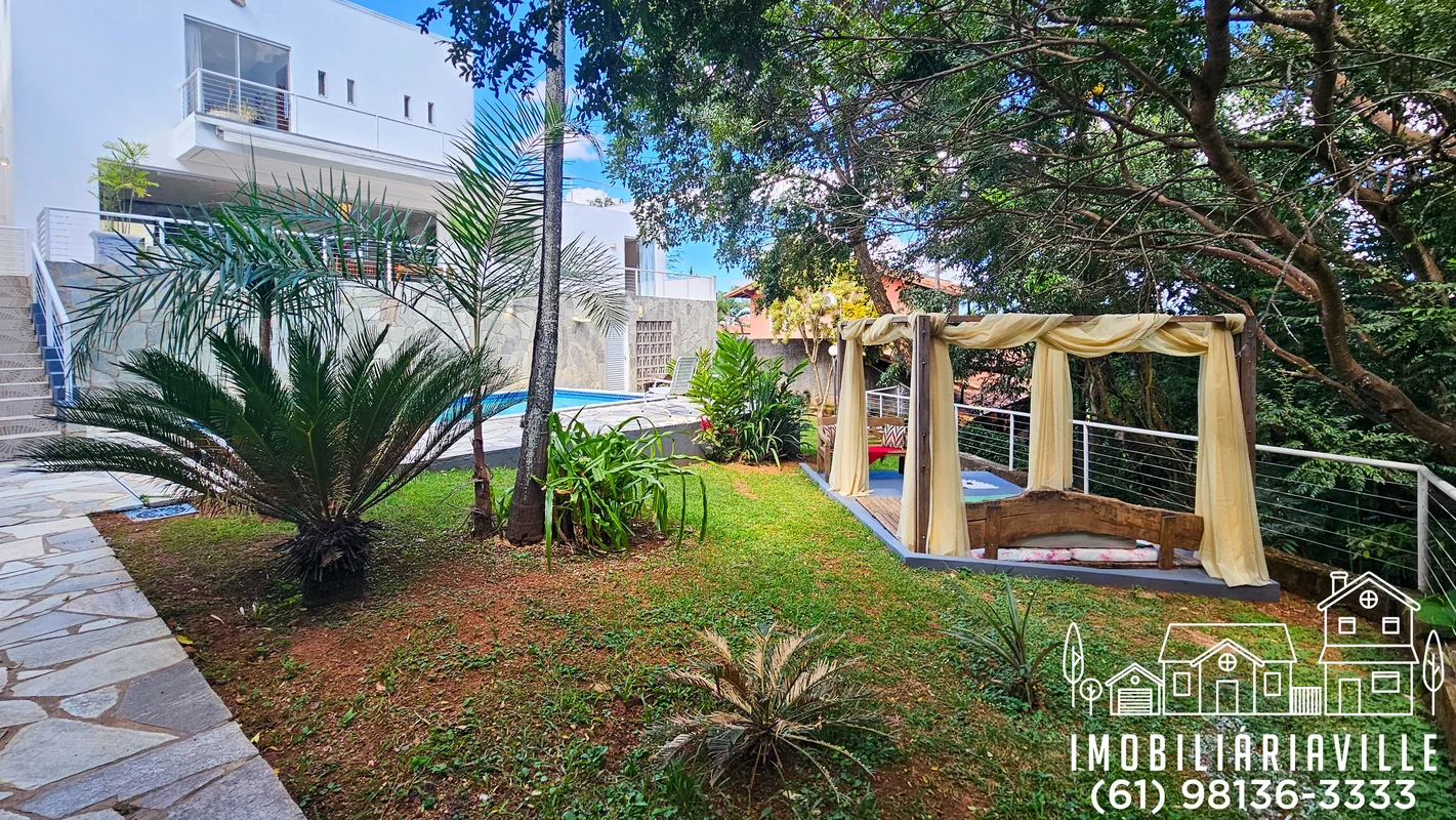 Ville de MontagneTOTALMENTE MOBILIADA ar condicionados novos LINDA CASA TOTALMEN...