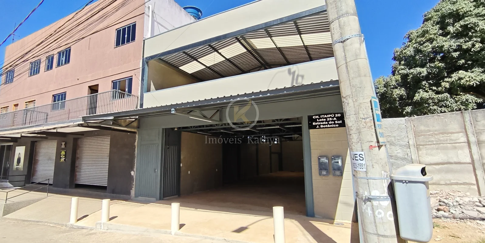 Aluga-se GALPÃO na Avenida do Sol - Galpão com Mezanino - RECÉM construído Trata...
